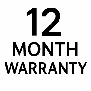 12 month warranty
